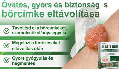 🇭🇺 HAJUEI® 2-az-1-ben Mikrotű & Hidrokoloid Tapasz | Láthatatlan Csillag Tapasz Bőrhibákra, Pattanásokra és Egyenetlen Bőrfelszínre | Arcra és Testre | 144 db ✨