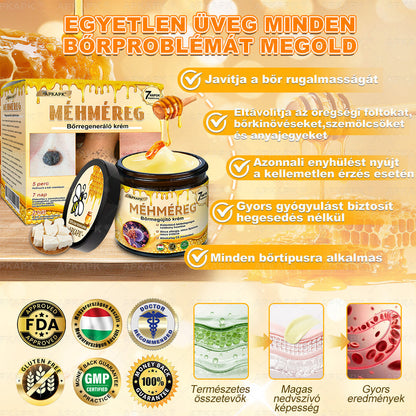 🐝🥇 𝖠𝖯𝖪𝖠𝖯𝖪® Méhméreg Bőr Helyreállító Krém 🔥 Magyar fejlesztés, magyarországi gyártás és szállítás