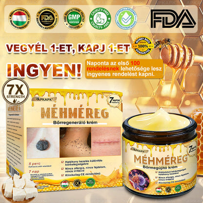 APKAPK® Méhméreges Bőrregeneráló & Feszesítő Krém– Prémium Anti-Aging Ápolás Érett és Érzékeny Bőrre