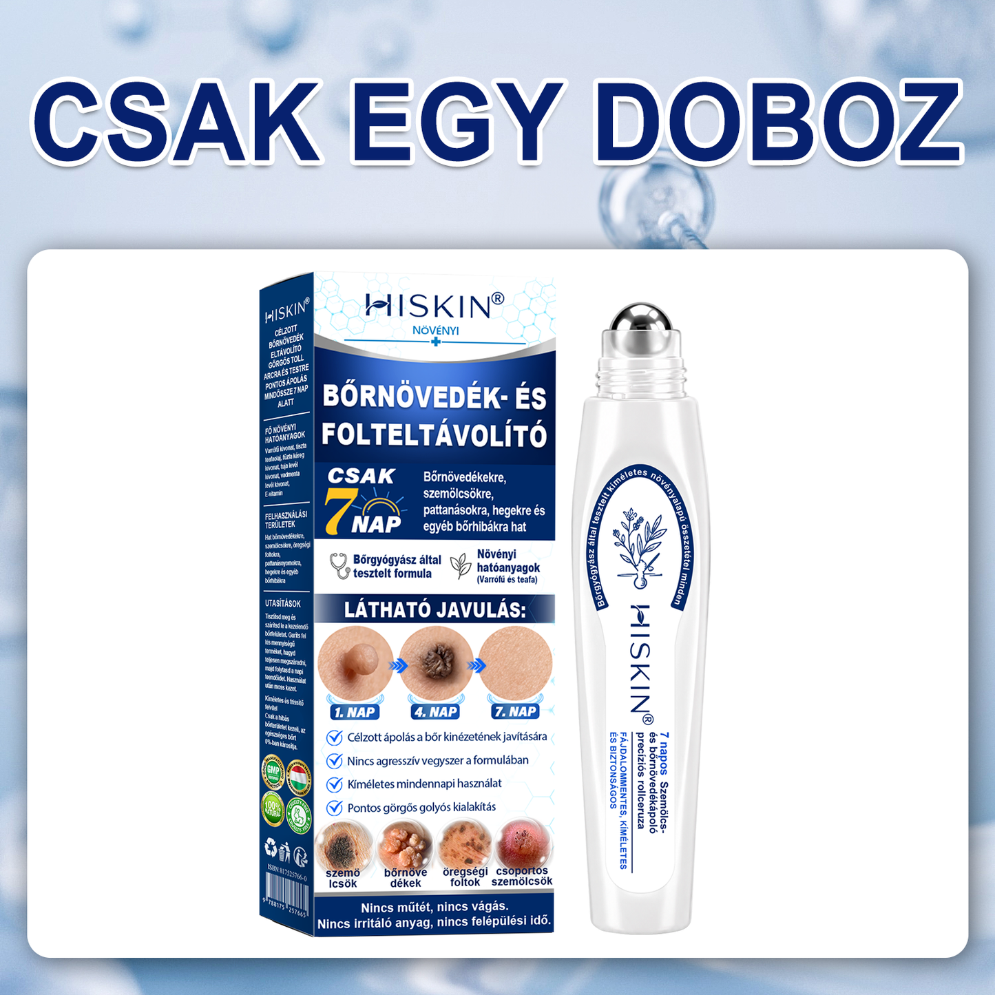 Hiskin®🎁Már csak 5 darab maradt! További 50% kedvezményt biztosítunk!✨ Szerezze be most prémium bőrápolási rutinjához, és ne hagyja ki ezt a különleges ajánlatot.⏰ Ez a kedvezmény csak korlátozott ideig érhető el!