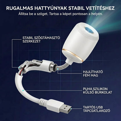 🌌 HAJUEI® 5D intelligens csillagprojektor – Varázsold otthonodat lenyűgöző univerzummá ✨