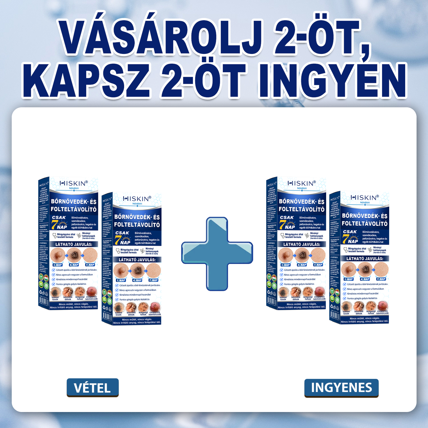Hiskin®🎁Már csak 5 darab maradt! További 50% kedvezményt biztosítunk!✨ Szerezze be most prémium bőrápolási rutinjához, és ne hagyja ki ezt a különleges ajánlatot.⏰ Ez a kedvezmény csak korlátozott ideig érhető el!