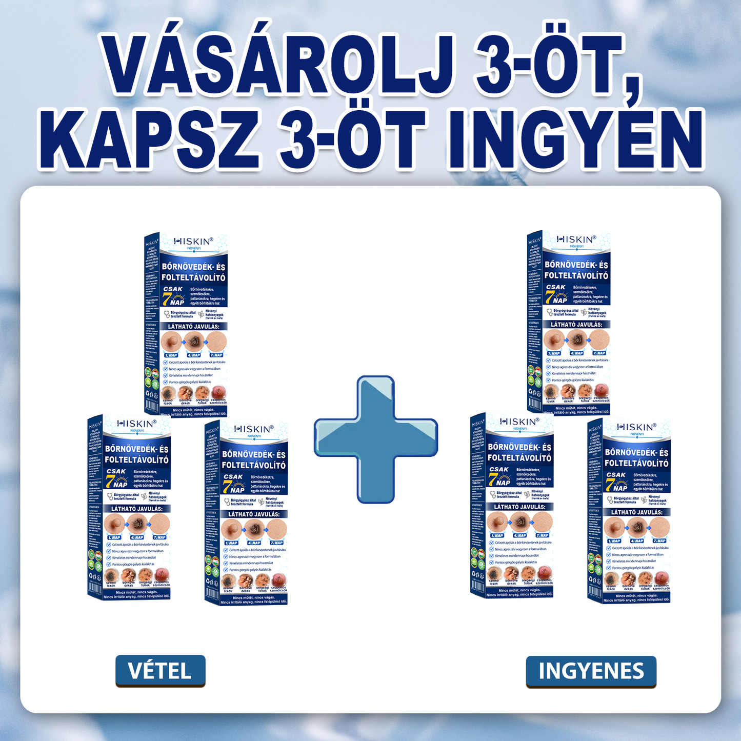 Hiskin®🎁Már csak 5 darab maradt! További 50% kedvezményt biztosítunk!✨ Szerezze be most prémium bőrápolási rutinjához, és ne hagyja ki ezt a különleges ajánlatot.⏰ Ez a kedvezmény csak korlátozott ideig érhető el!