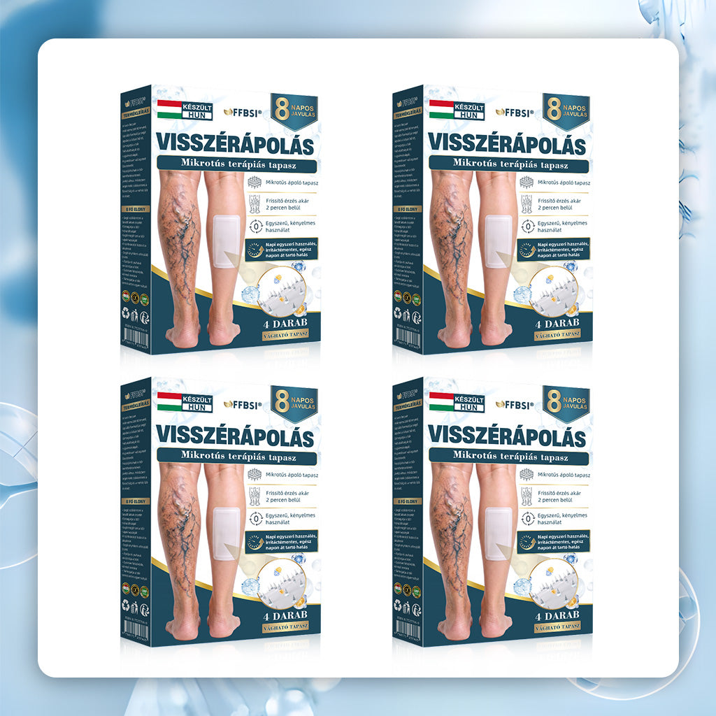 ✨🧑‍⚕️  FFBSI® Visszérápoló Mikrotűs Gondozó Tapasz ⚡ Azonnali Megkönnyebbülés, Hosszú Távú Eredmények