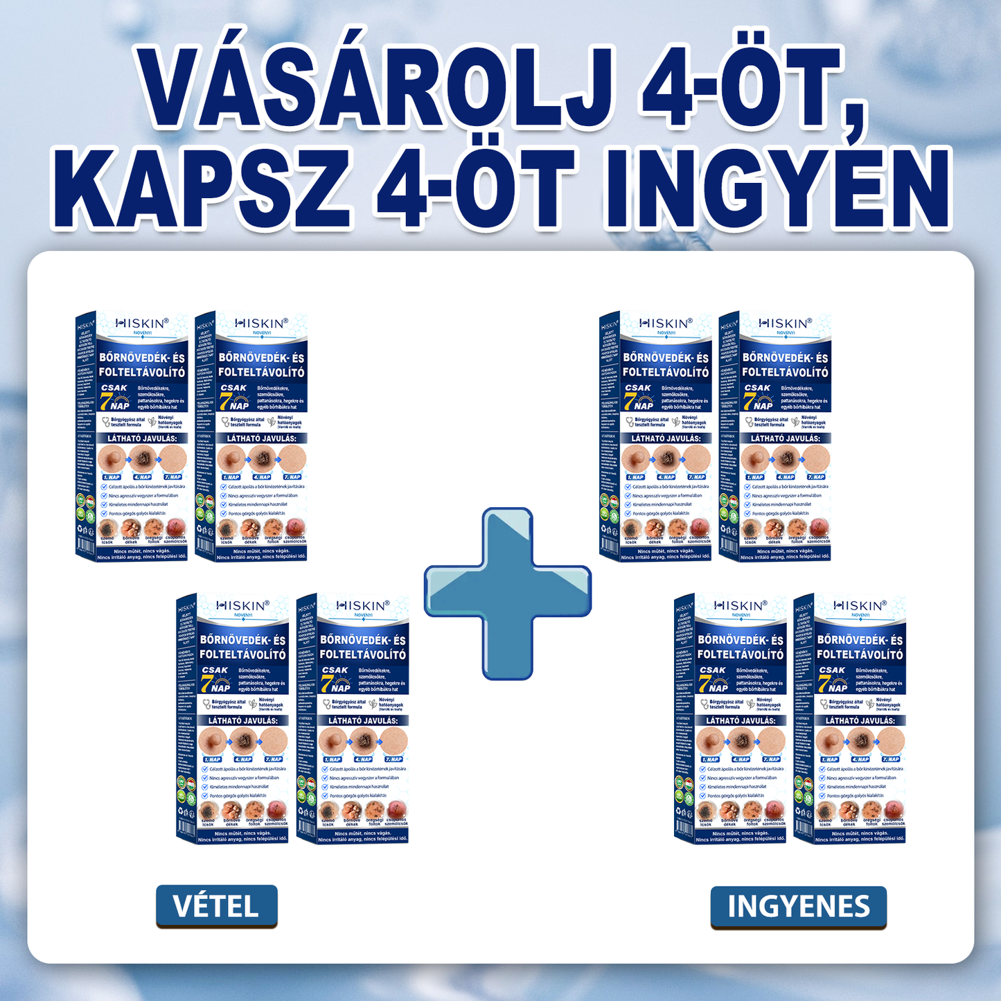 Hiskin®🎁Már csak 5 darab maradt! További 50% kedvezményt biztosítunk!✨ Szerezze be most prémium bőrápolási rutinjához, és ne hagyja ki ezt a különleges ajánlatot.⏰ Ez a kedvezmény csak korlátozott ideig érhető el!