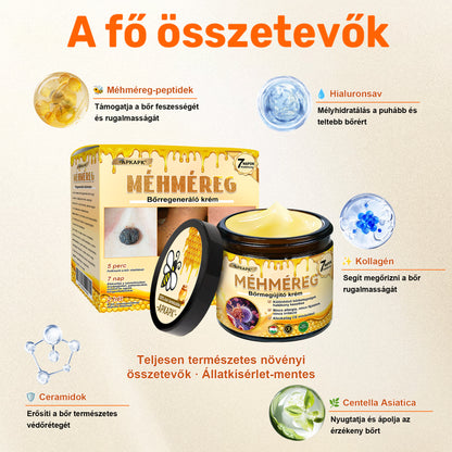 APKAPK® Méhméreges Bőrregeneráló & Feszesítő Krém– Prémium Anti-Aging Ápolás Érett és Érzékeny Bőrre