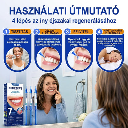 PureShade®👍🦷GumRevive Ínyregeneráló Gél – Az egészségesebb ínyért és magabiztosabb mosolyért 🦷