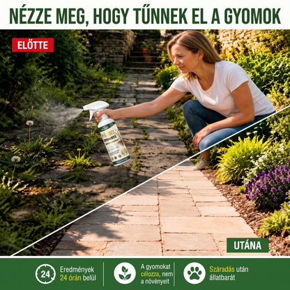 ⚡ [Könnyű és stresszmentes gyomirtás a kertben] HAJUEI® Háztartási használatra szánt gyomirtó szer