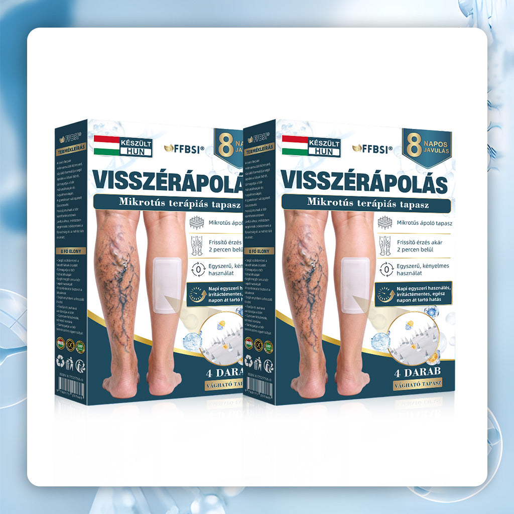 ✨🧑‍⚕️  FFBSI® Visszérápoló Mikrotűs Gondozó Tapasz ⚡ Azonnali Megkönnyebbülés, Hosszú Távú Eredmények